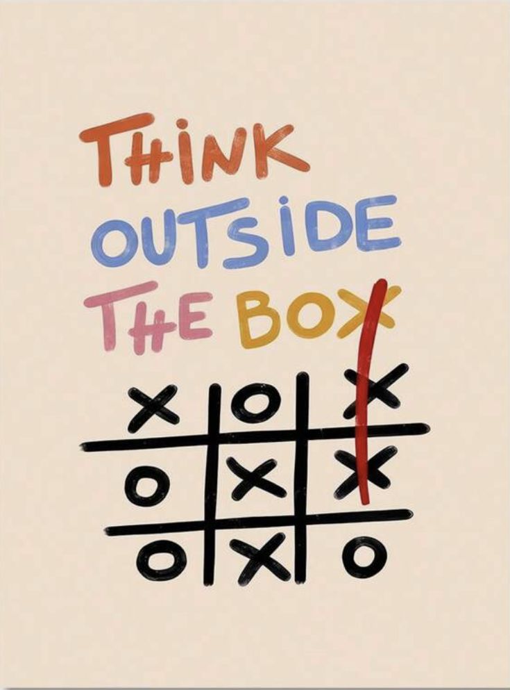 Think outside the box